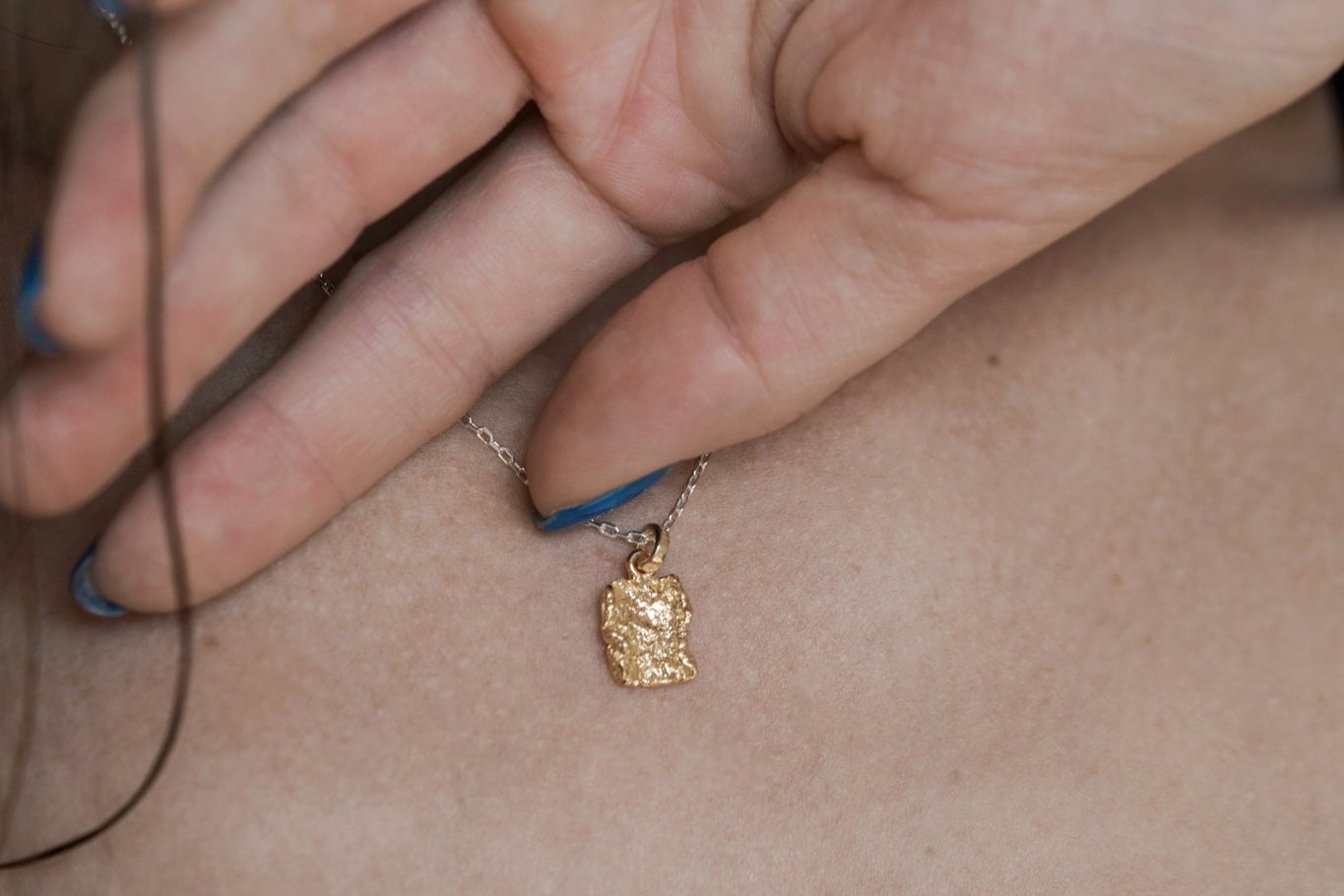 Pendant "Sea foam"