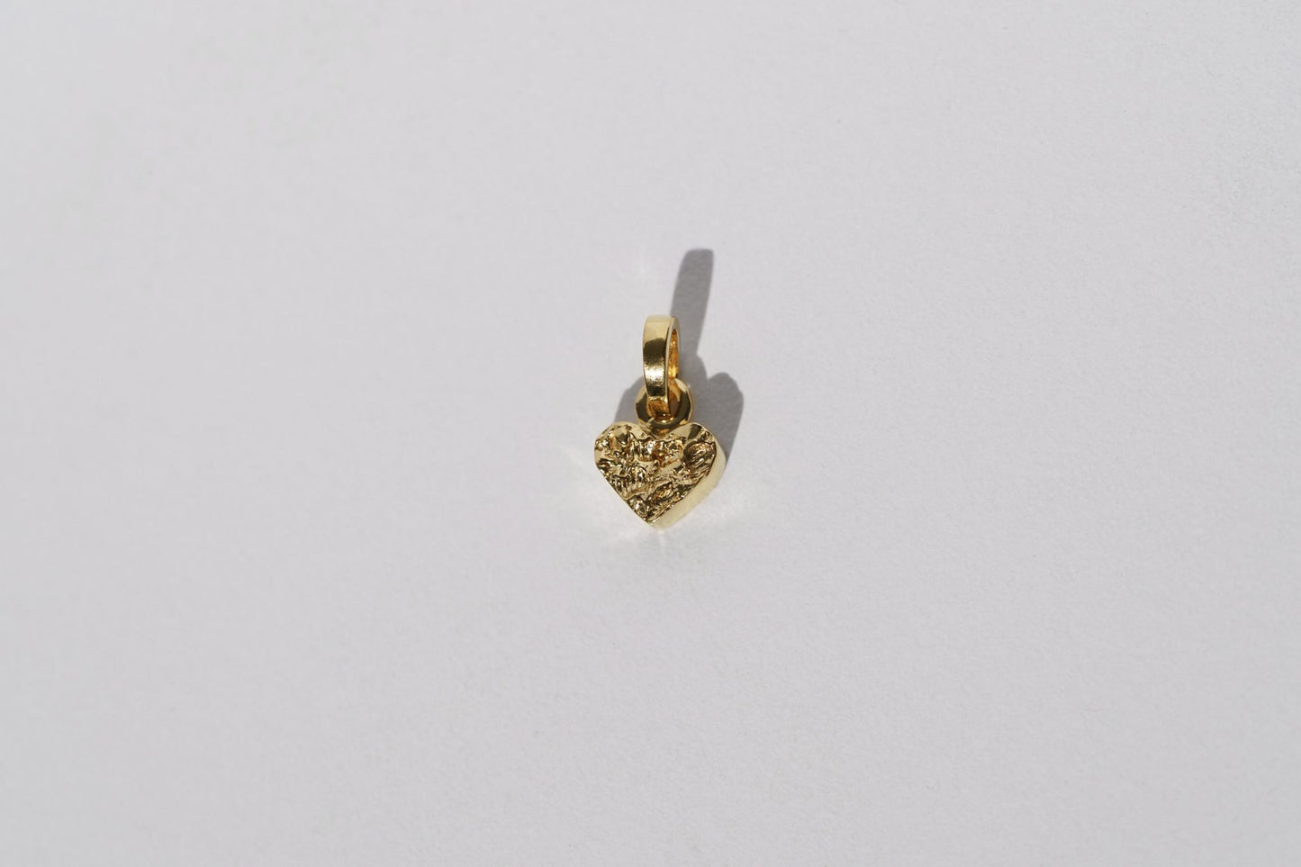 Pendant "Heart" textured