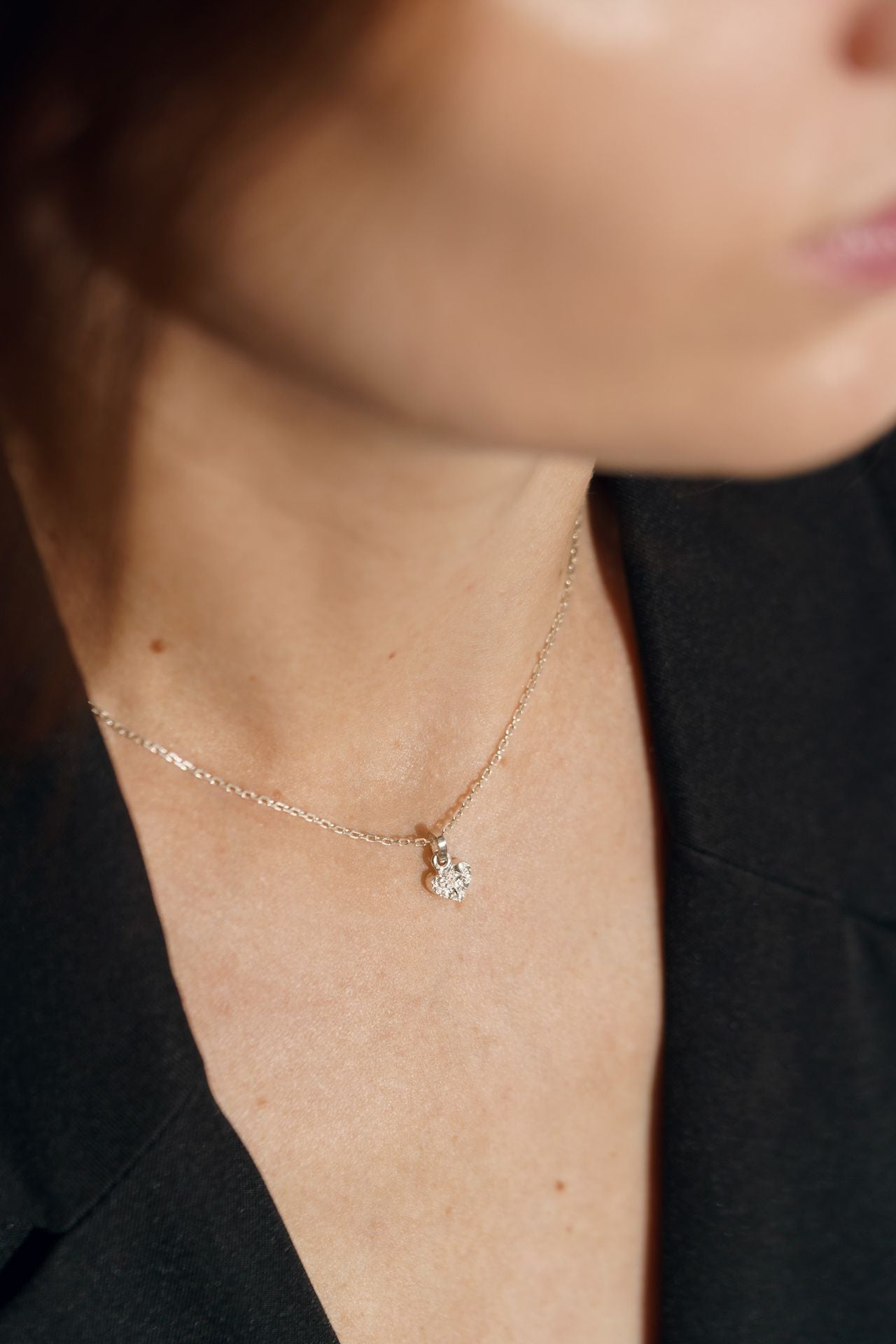 Pendant "Heart" textured