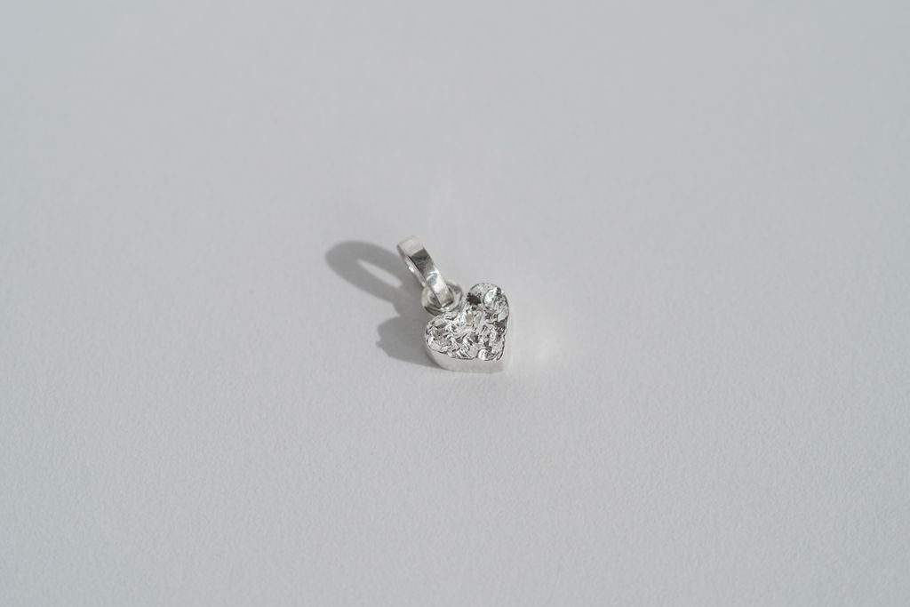 Pendant "Heart" textured
