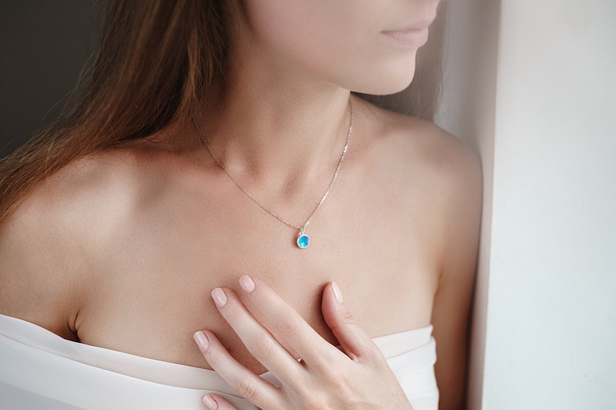 Pendant "Sea" (9 mm)