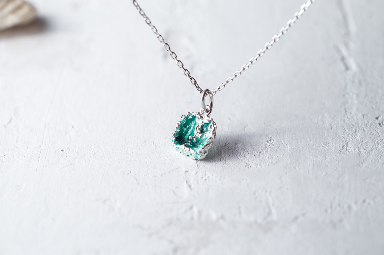 Pendant "Storm" emerald