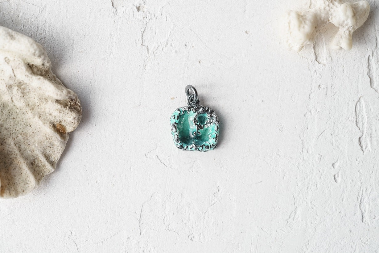 Pendant "Storm" emerald