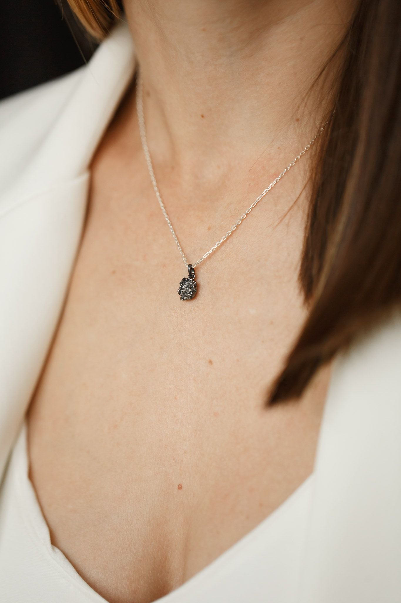 Pendant "Reefs" blackened mini