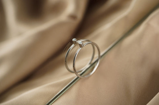 Ring "Accent" (1.75 mm gemstone)