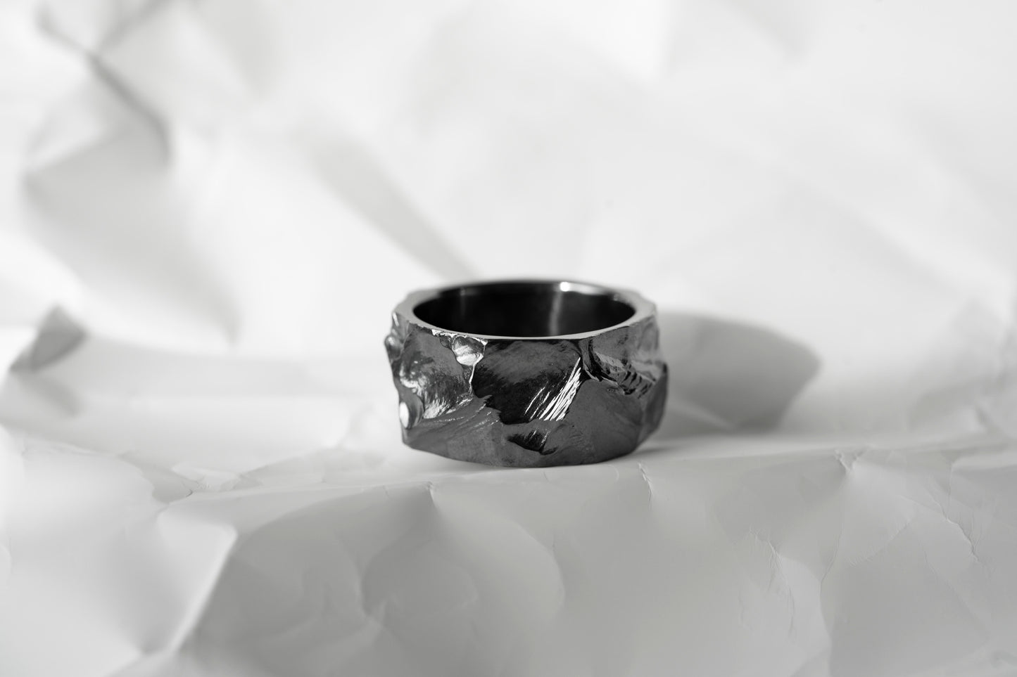 Ring "Anthracite" blackened (10 mm)