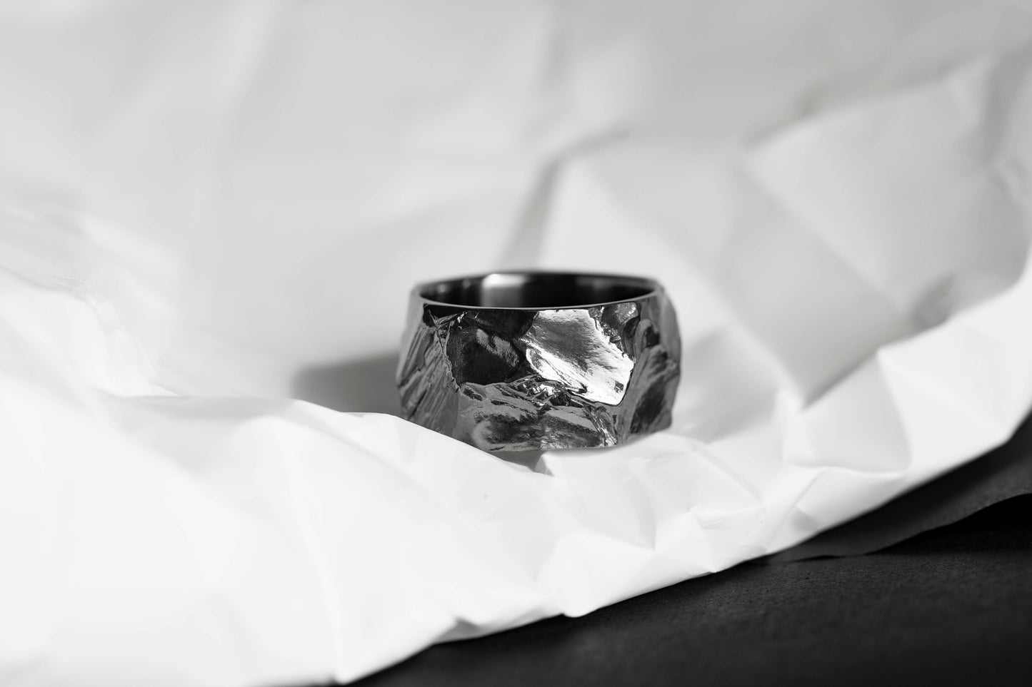 Ring "Anthracite" blackened (10 mm)