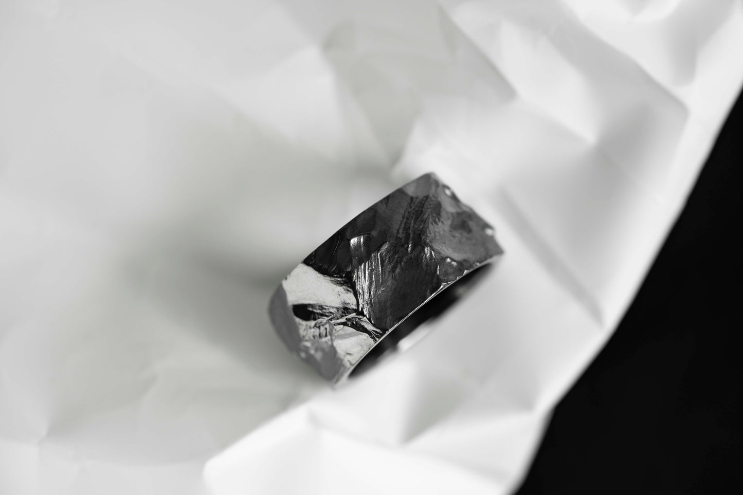 Ring "Anthracite" blackened (10 mm)