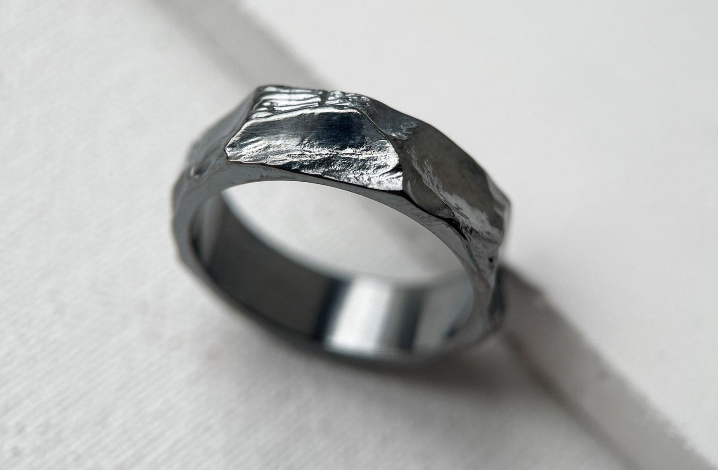 Ring "Anthracite" blackened (6 mm)
