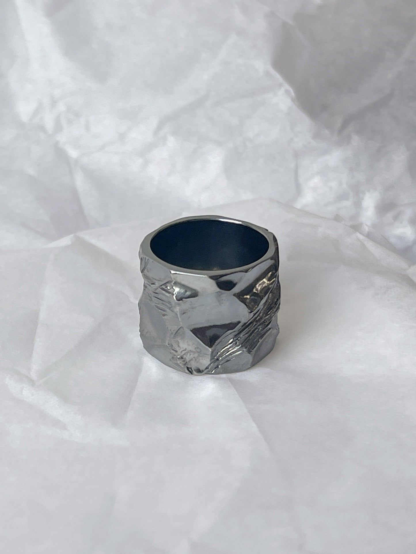 Ring "Anthracite" blackened (15 mm)