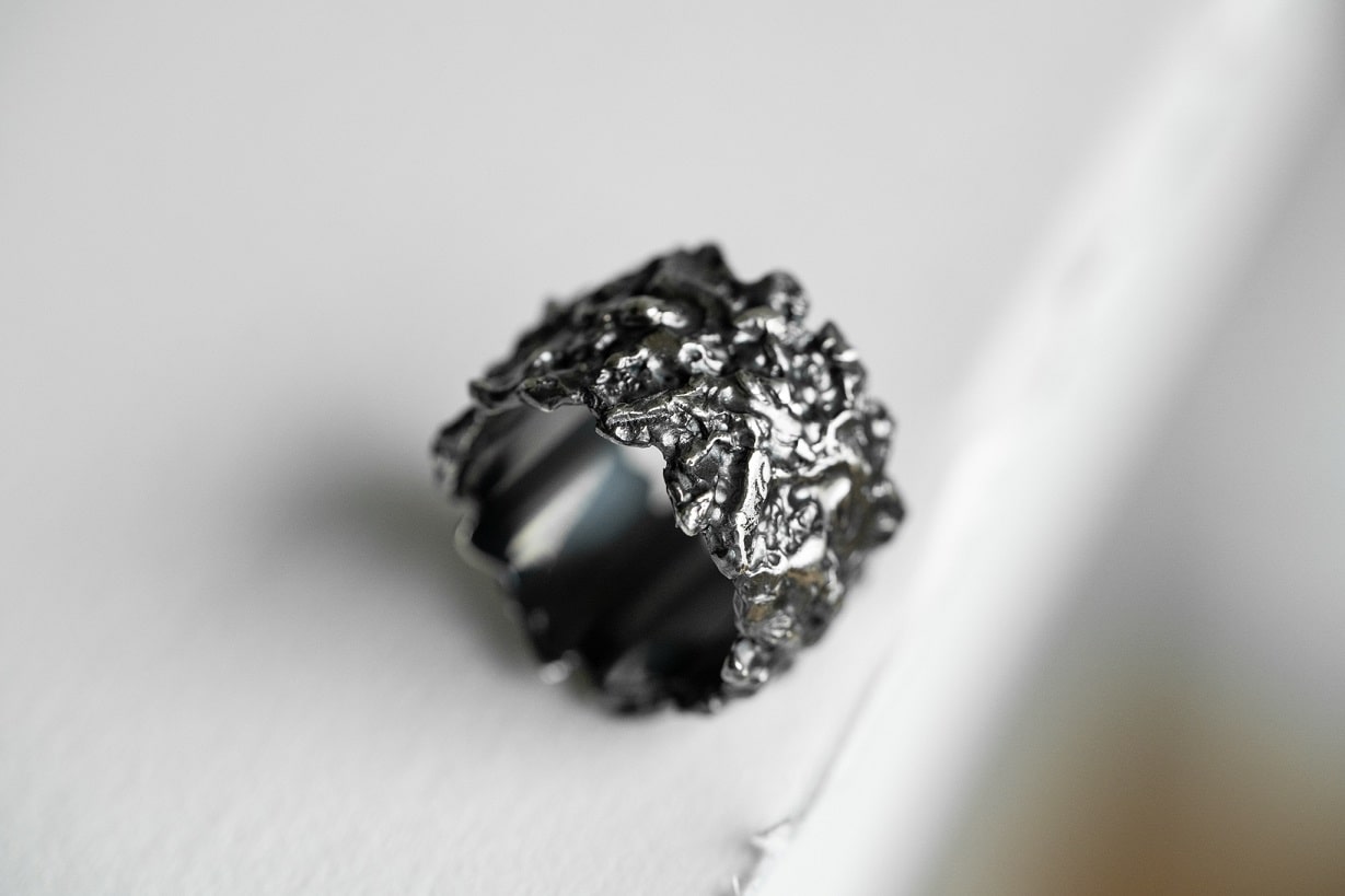 Ring "Asteroidal belt" blackened (15 mm)