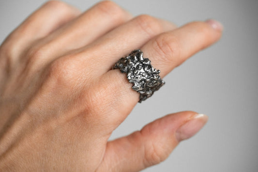 Ring "Asteroidal belt" blackened (15 mm)