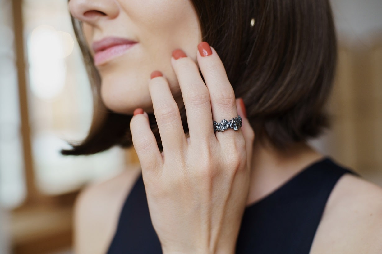 Ring "Asteroidal belt" blackened (7 mm)