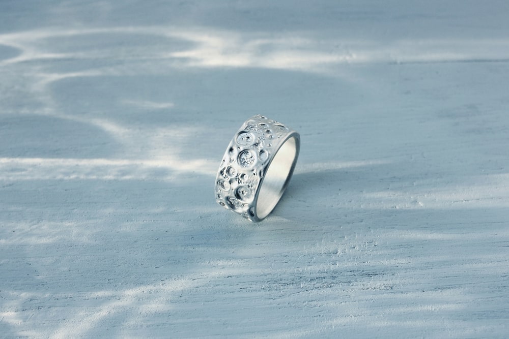 Ring "Bright moon" (10 mm) (texture 1)