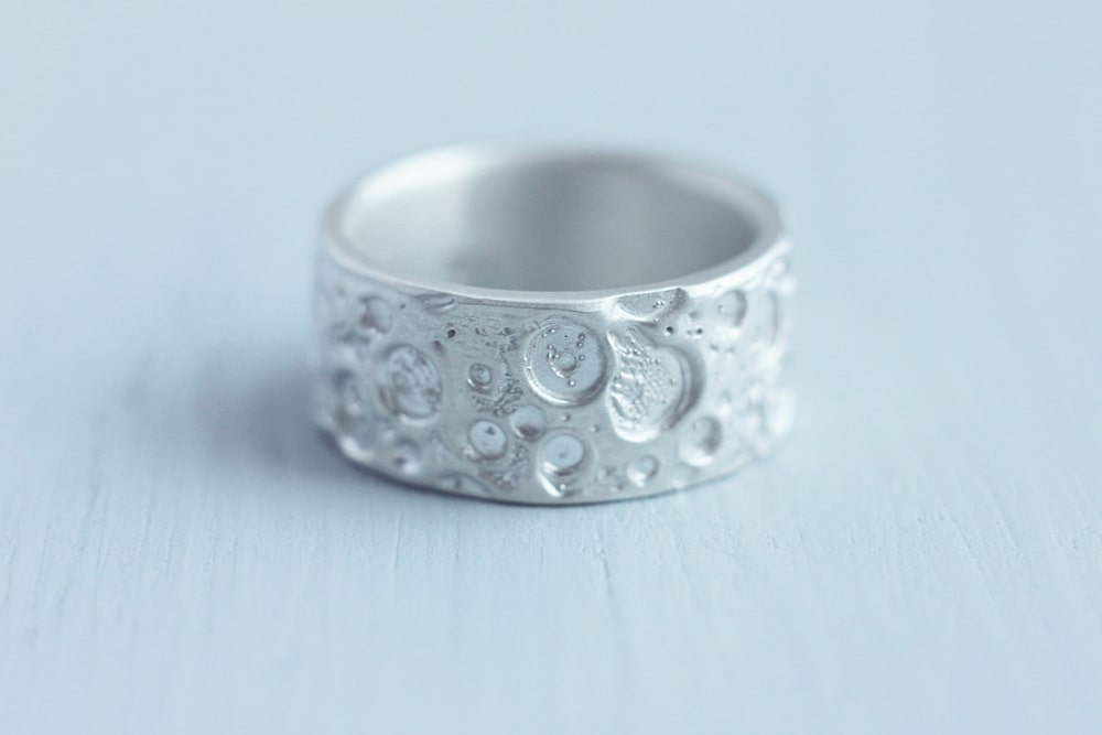 Ring "Bright moon" (10 mm) (texture 1)