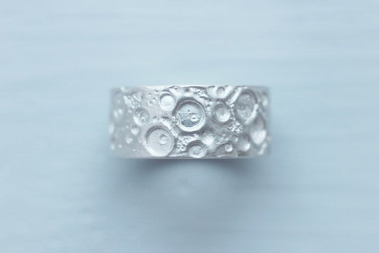 Ring "Bright moon" (10 mm) (texture 1)