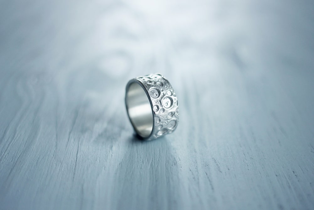 Ring "Bright moon" (10 mm) (texture 1)