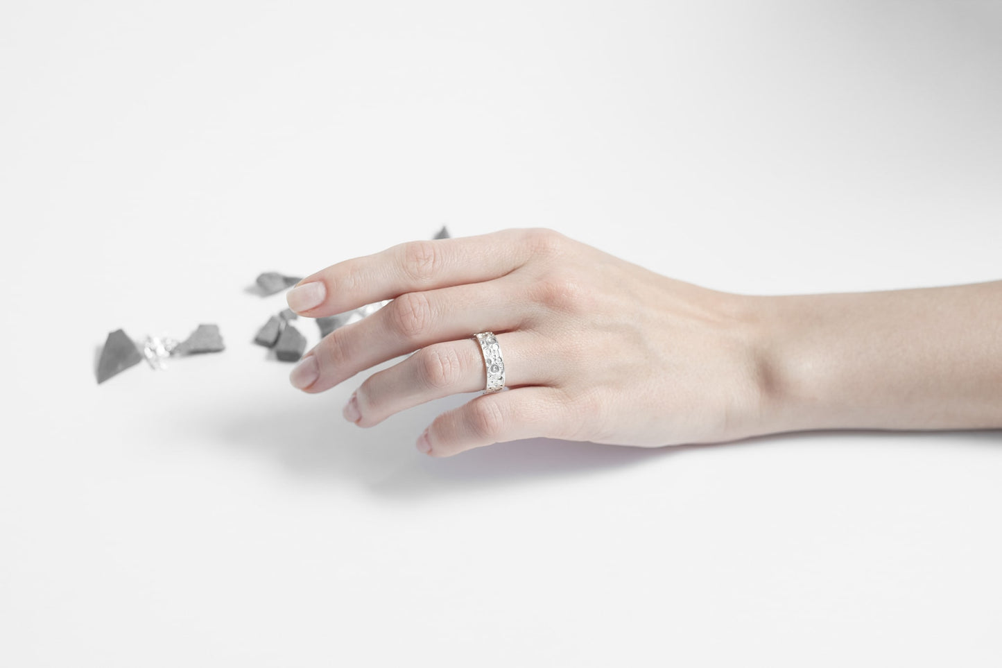 Ring "Bright moon" (5 mm) (texture 1)