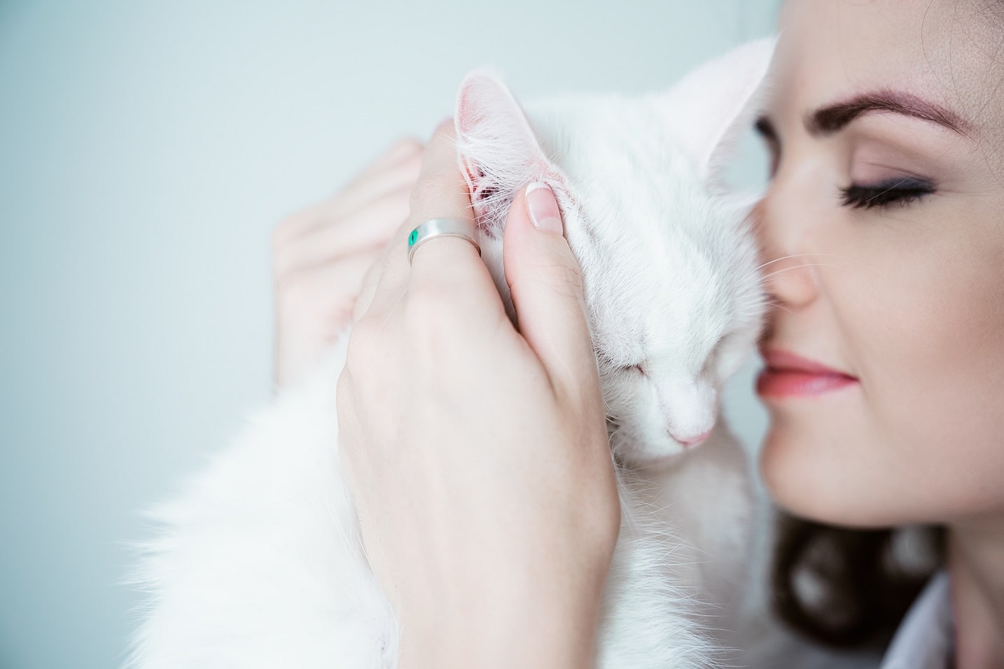 Ring "Cat’s Eye" (5 mm) with Enamel