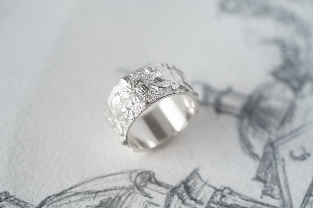 Ring "Chestnuts" light (10 mm)