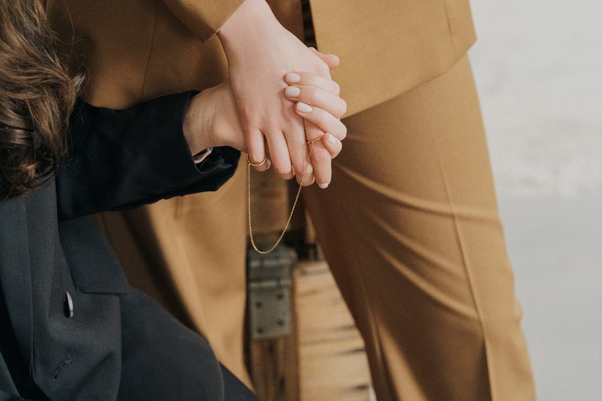 Rings "Connection" (chain 19 cm)