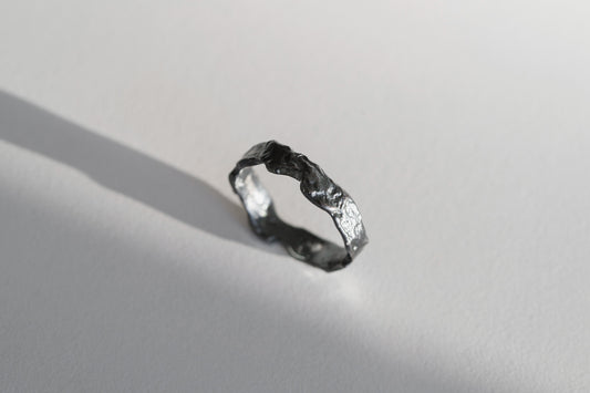 Ring "Dark Asteroid" (3 mm)