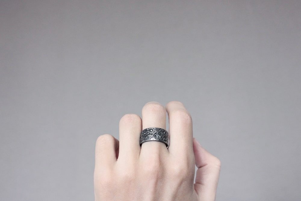 Ring "Dark moon" (10 mm) (texture 1)