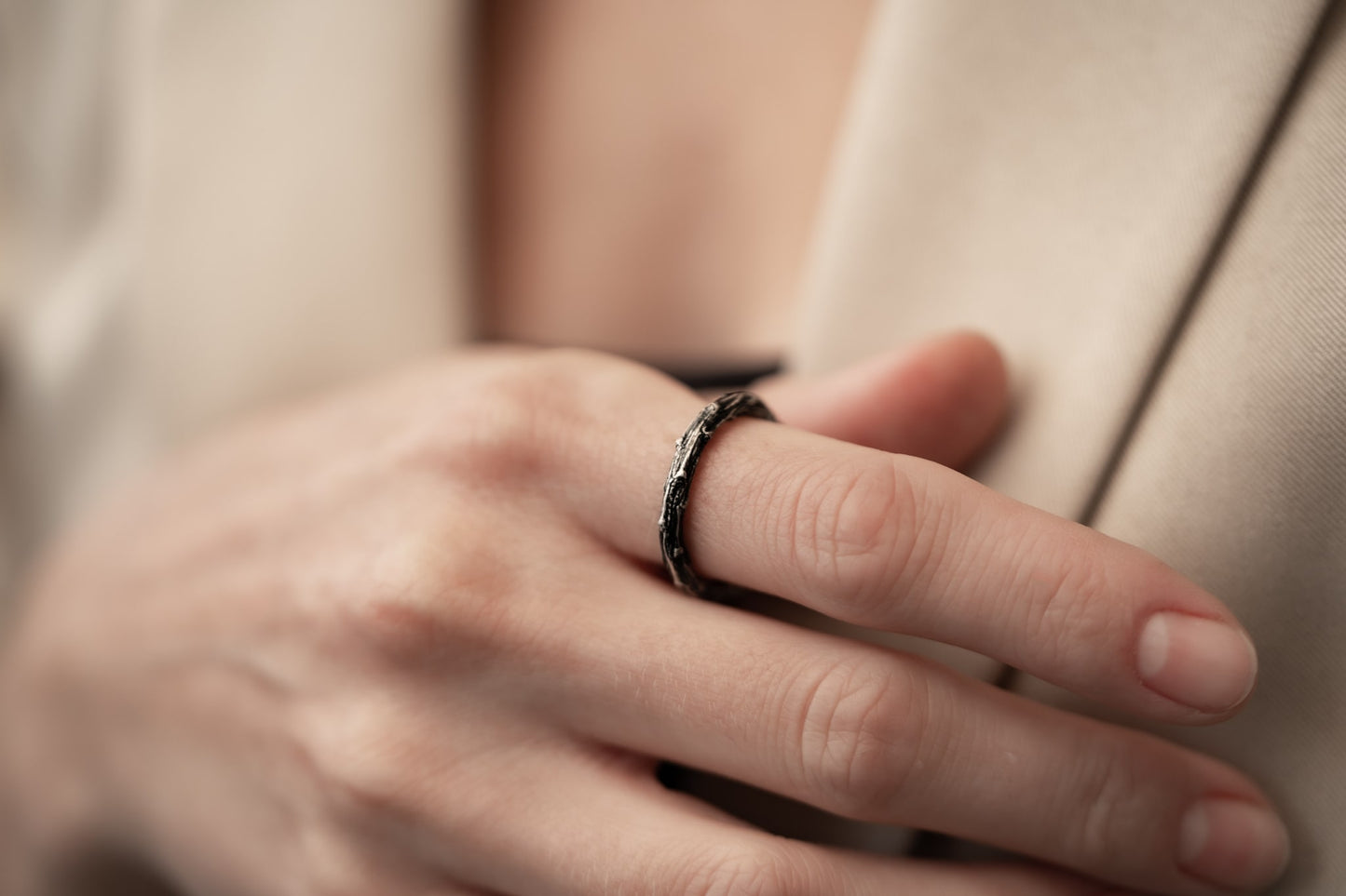 Ring "Dark vine"