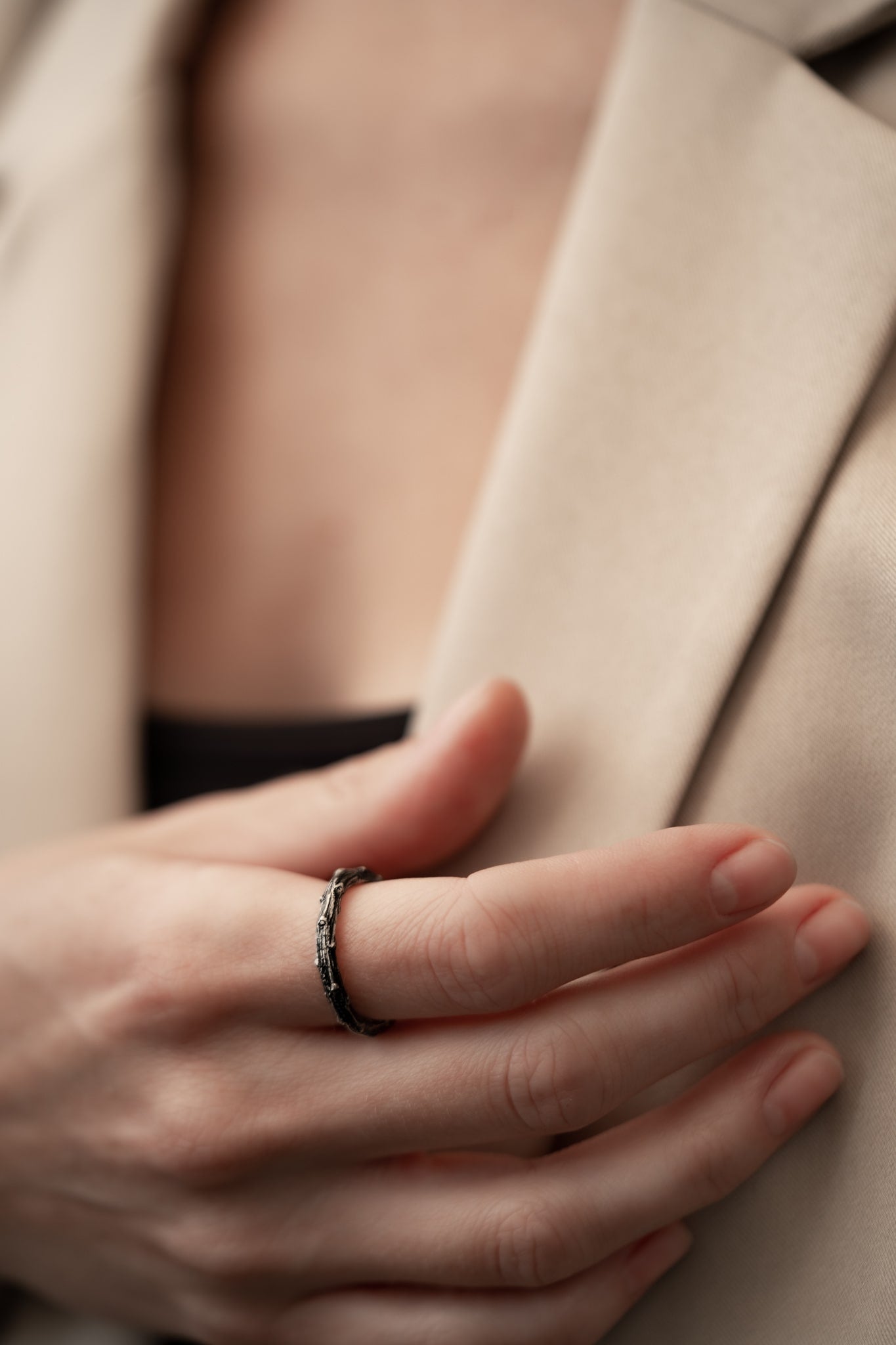 Ring "Dark vine"