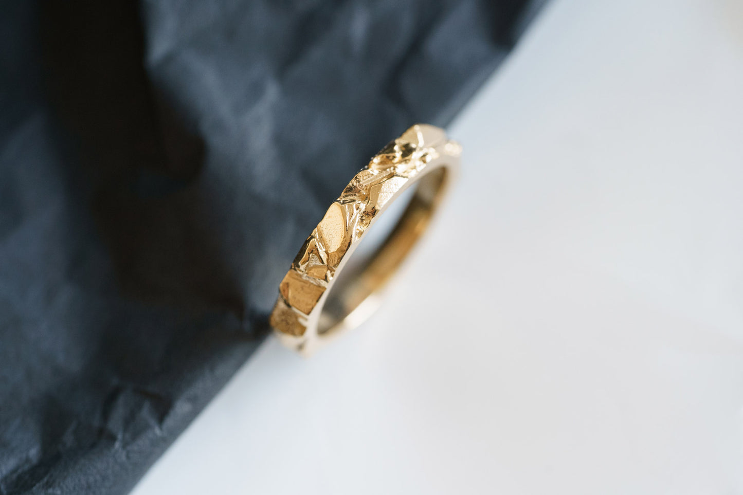 Ring "Granite rock" light (3 mm)