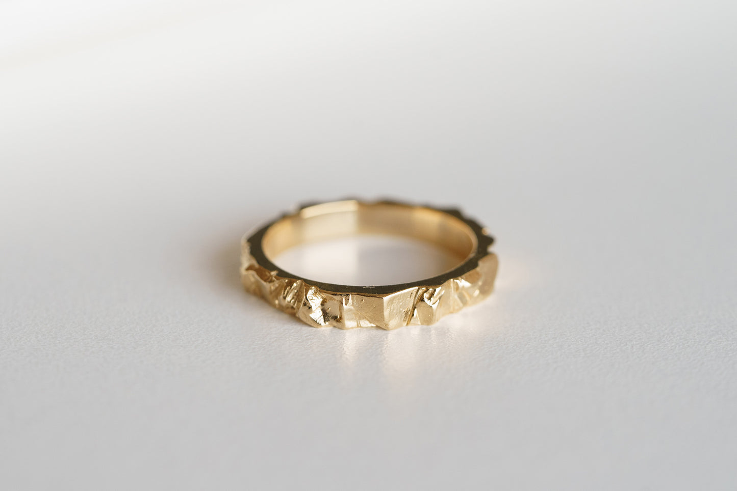 Ring "Granite rock" light (3 mm)
