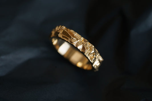 Ring "Granite rock" light (5 mm)