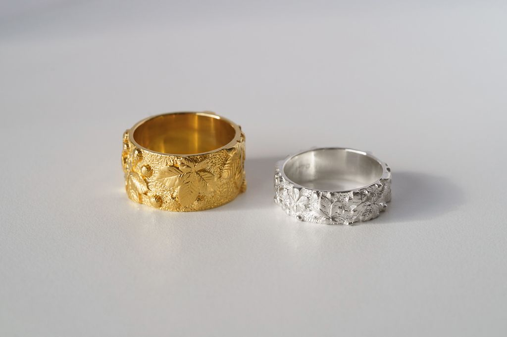Ring "Kyiv Chestnuts" light (10 mm)