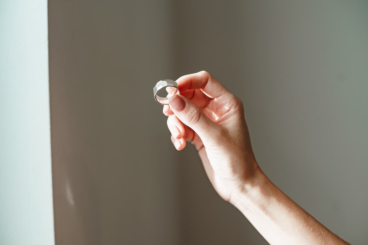 Ring "Large facets" (10 mm)