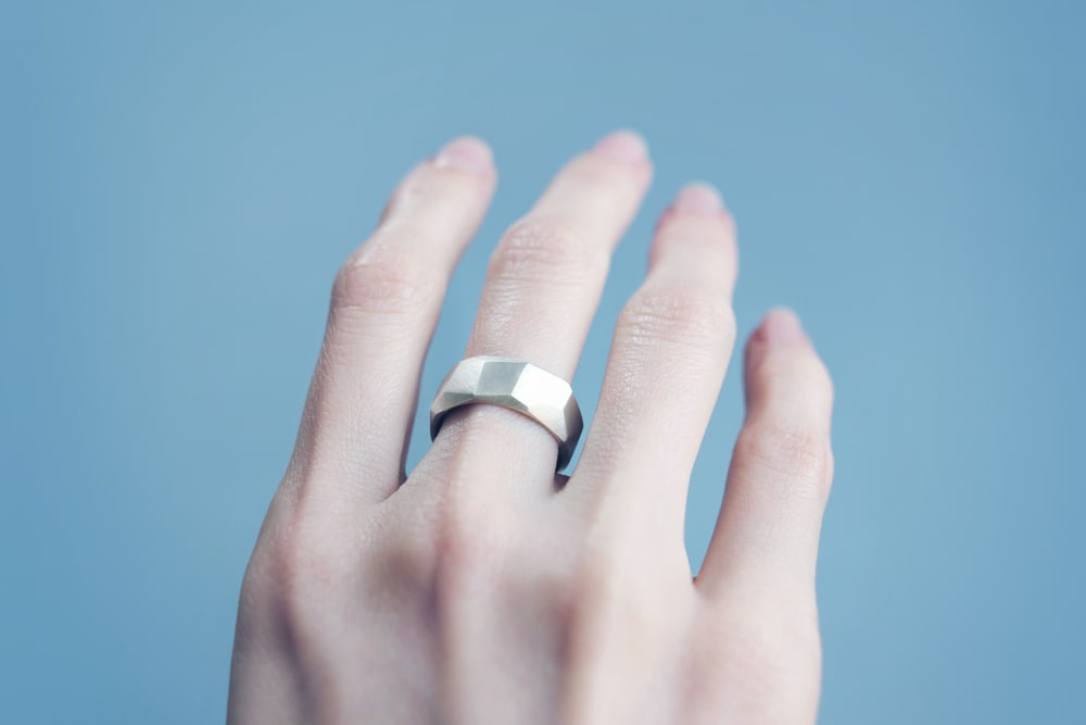 Ring "Large facets" (8 mm)