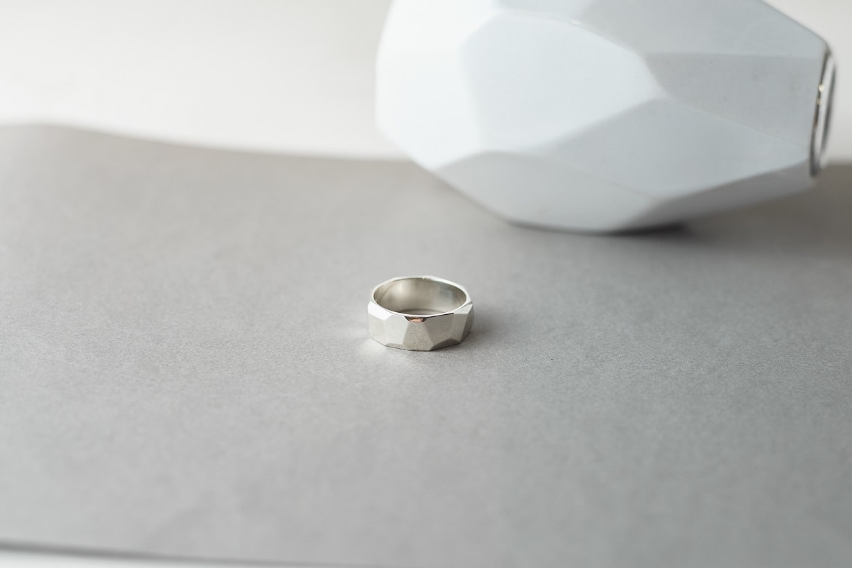 Ring "Large facets" (8 mm)