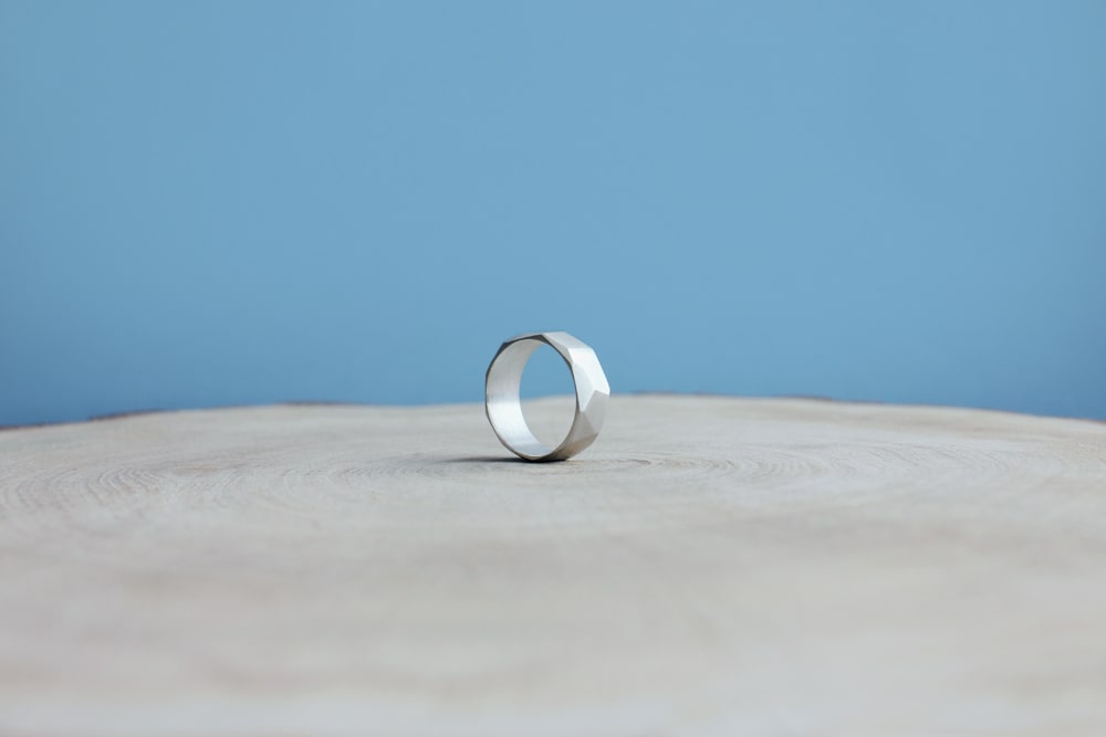 Ring "Large facets" (8 mm)