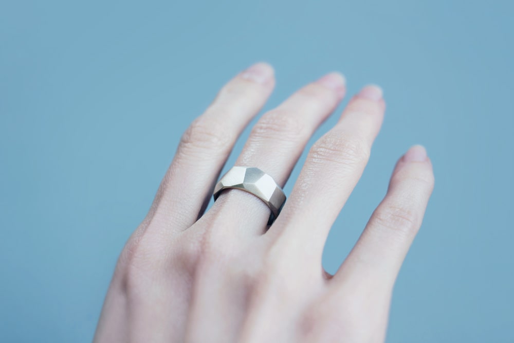 Ring "Large facets" (8 mm)