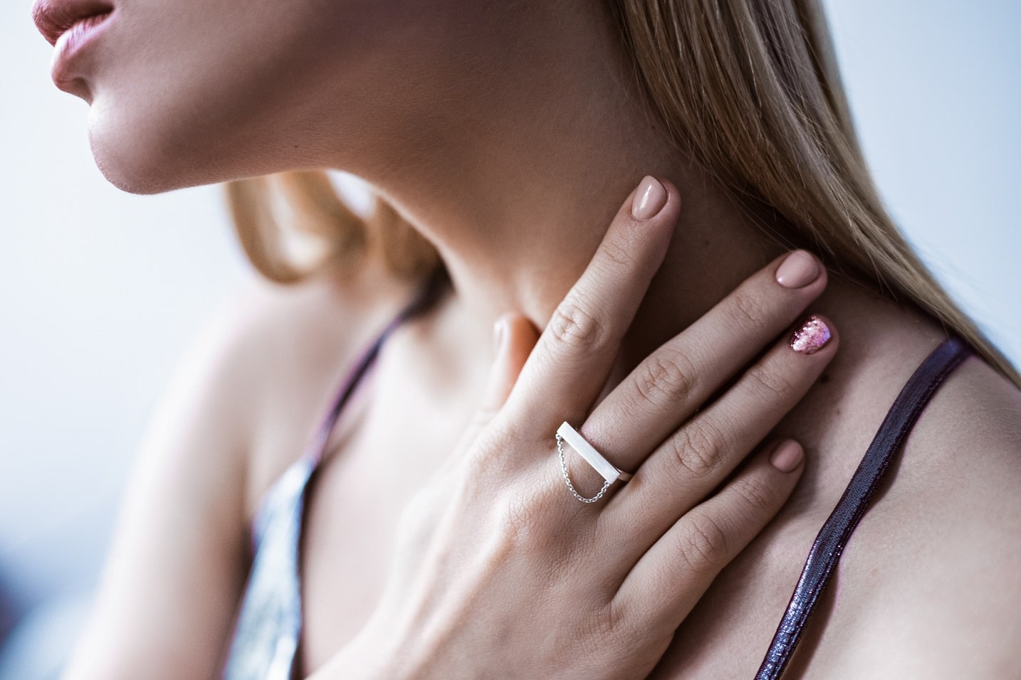 Ring "Legato string"