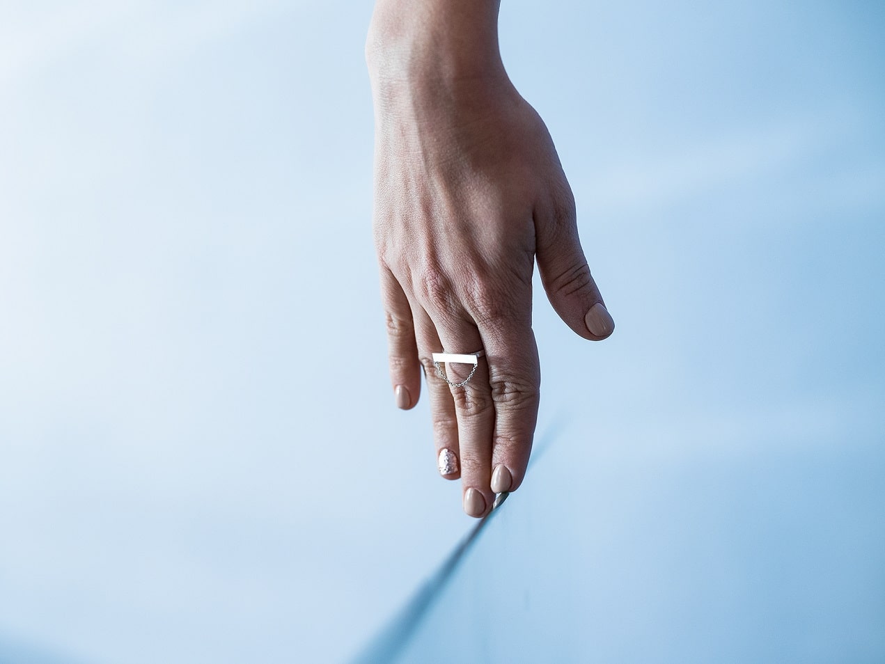 Ring "Legato string"