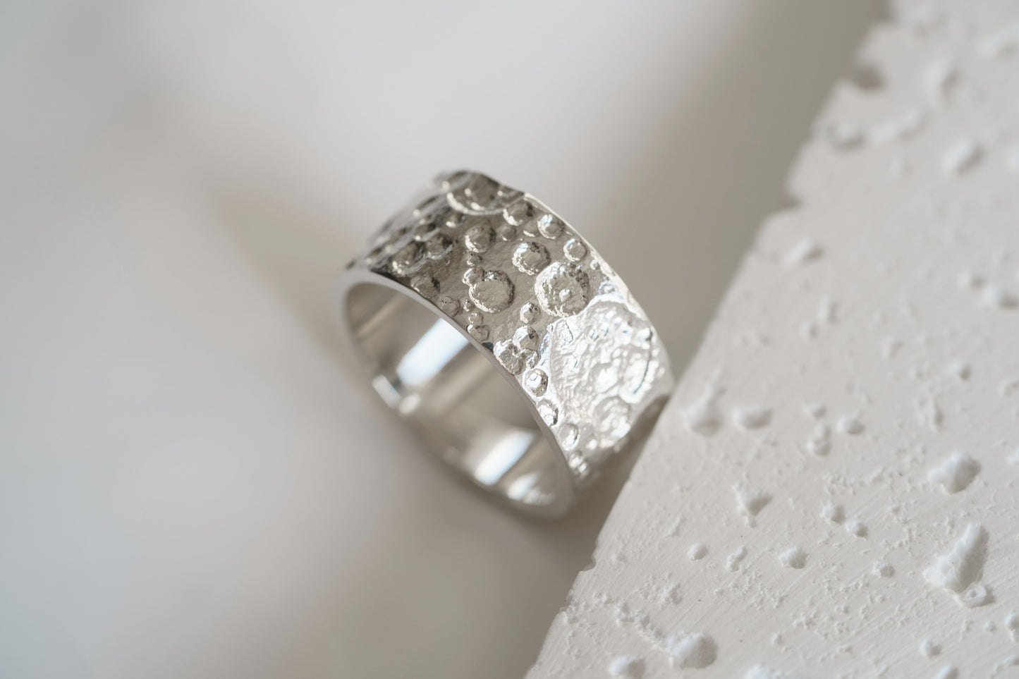 Ring "Light moon" (10 mm) (texture 2)