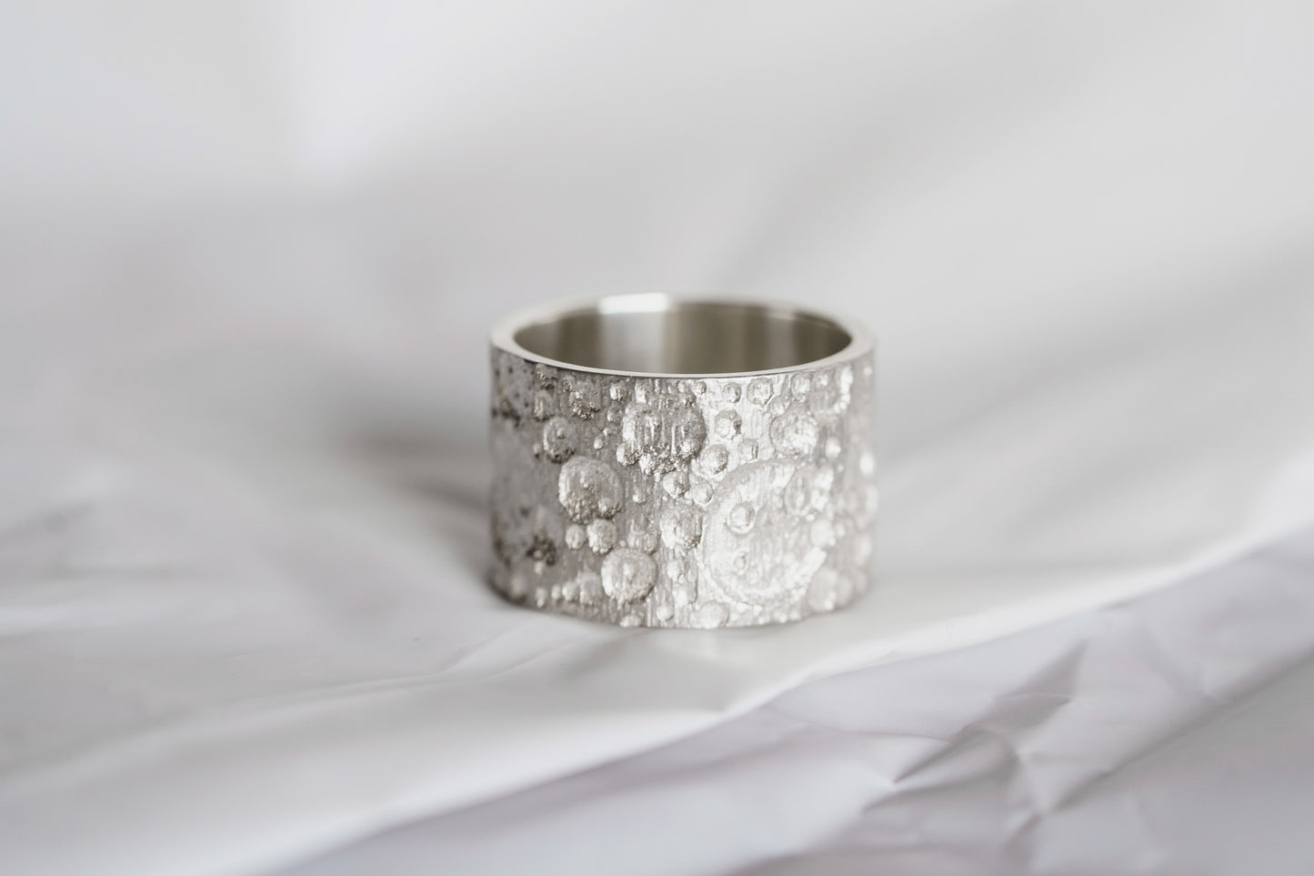 Ring "Light moon" (15 mm) (texture 2)