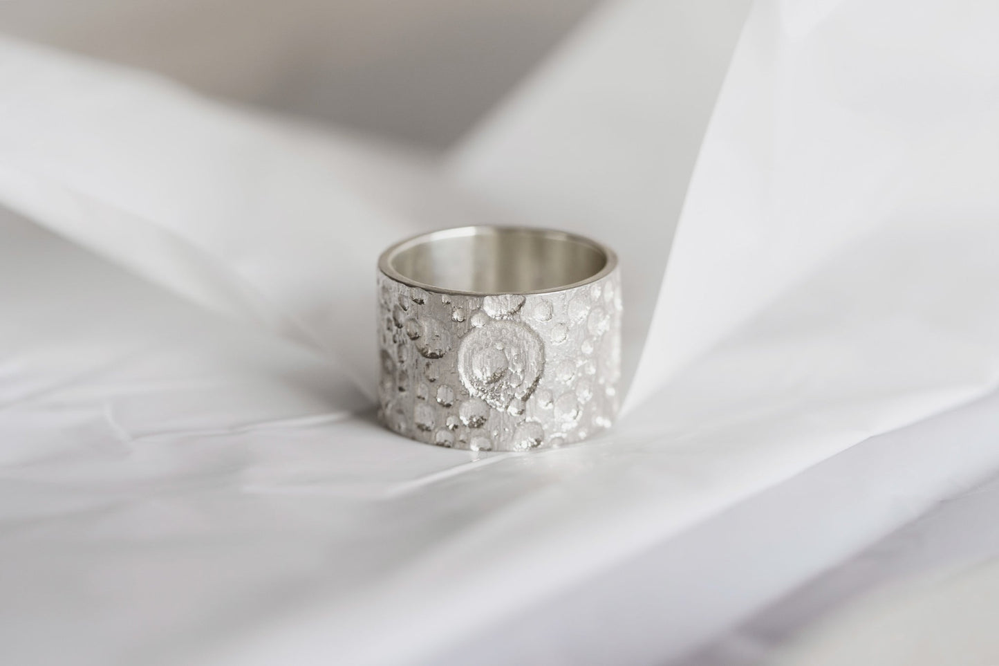 Ring "Light moon" (15 mm) (texture 2)