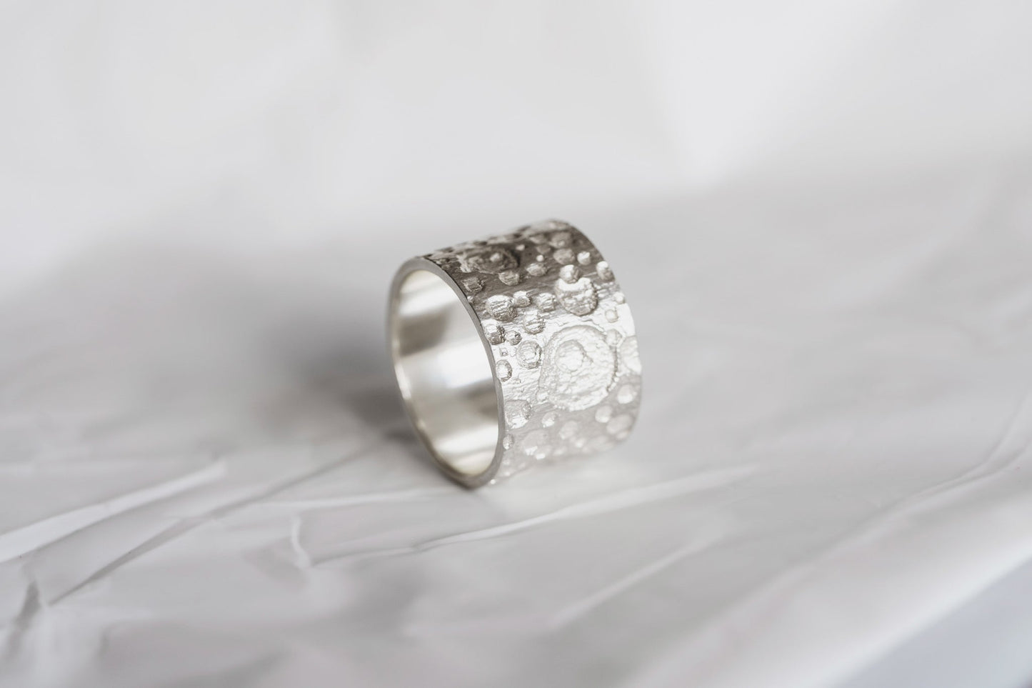 Ring "Light moon" (15 mm) (texture 2)