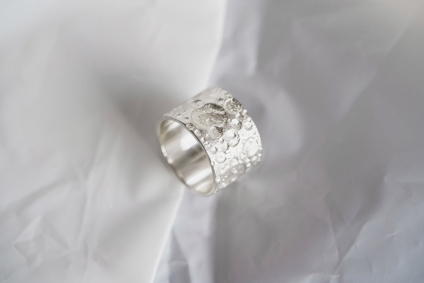 Ring "Light moon" (15 mm) (texture 2)