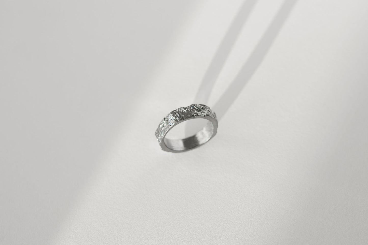 Ring "Oak Bark" (6 mm) blackened
