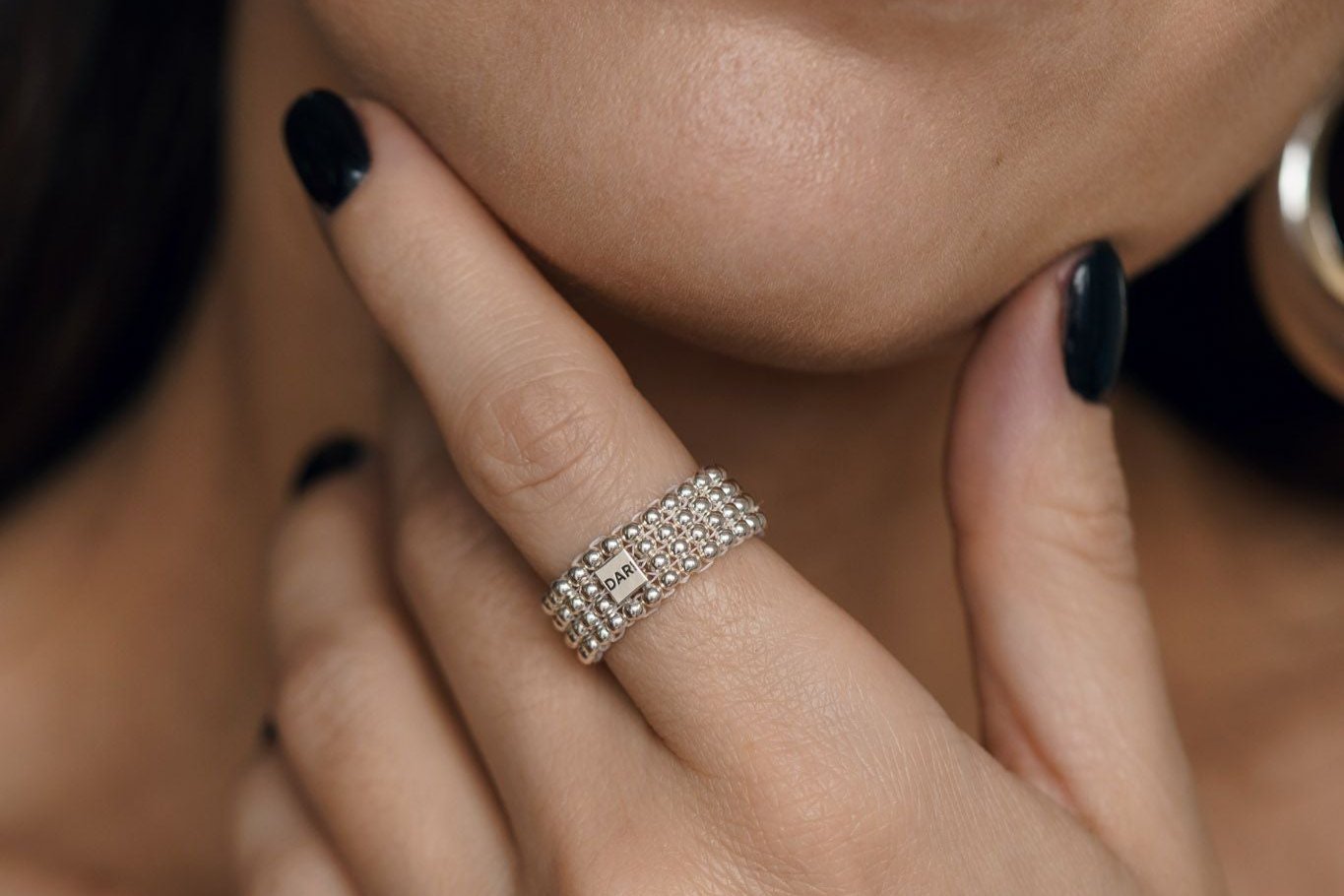 Ring "Woven" (7.5 мм)