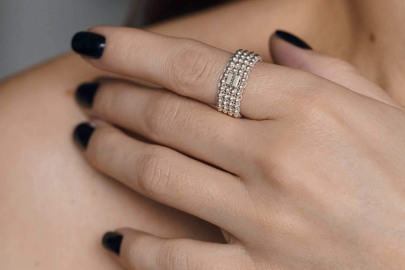 Ring "Woven" (7.5 мм)