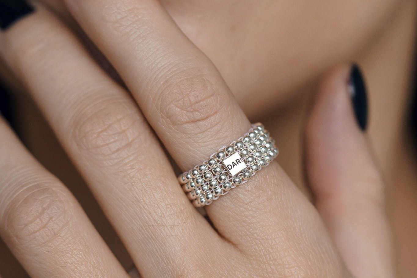 Ring "Woven" (7.5 mm)