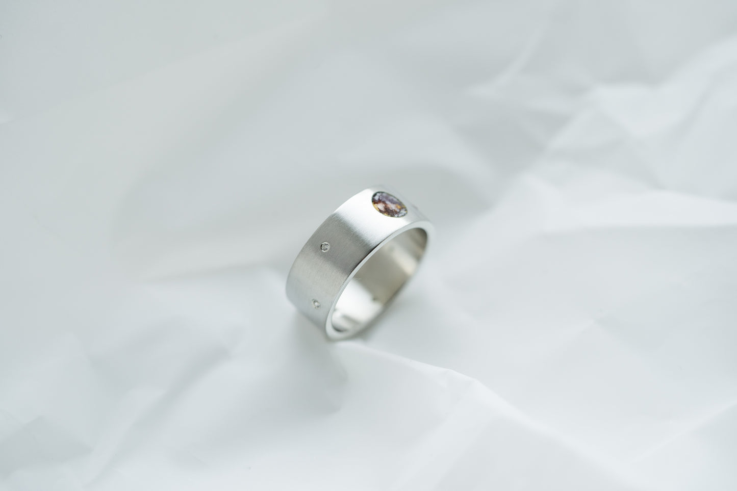 Ring "Pluto" with satellites Charon, Styx, Nycta, Cerberus and Hydra (8 mm)